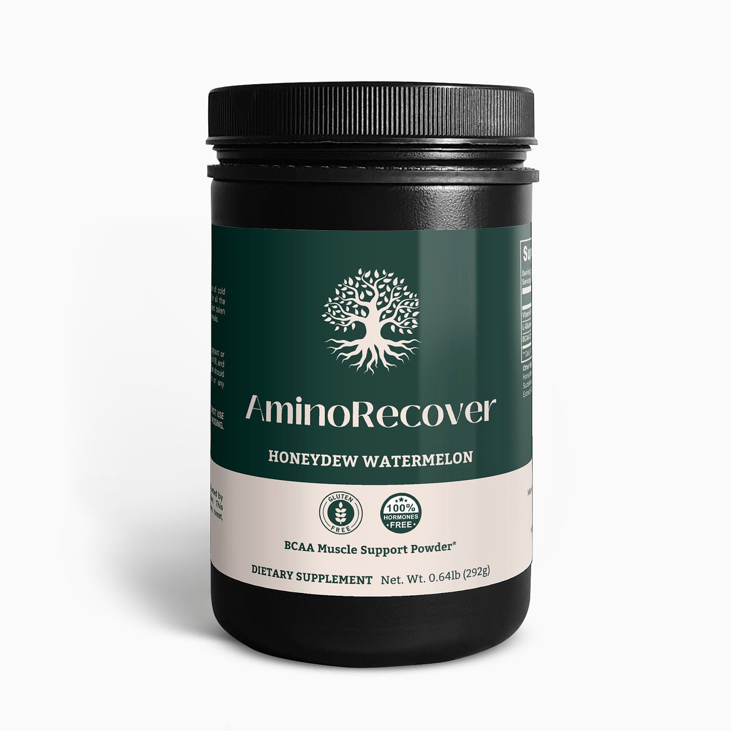 AminoRecover BCAA + Glutamine Powder for muscle recovery and lean muscle growth