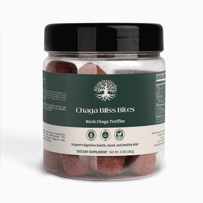 Chaga Bliss Bites for digestive support and immune health – nutrient-rich truffles by Ambedo Wellness