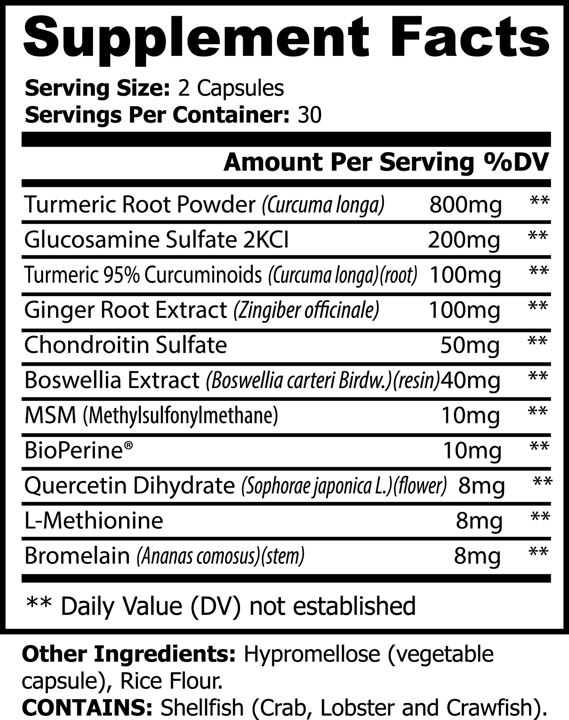 GoldenFlex Turmeric Complex bottle with "Made in the USA" label, ensuring high-quality manufacturing standards.