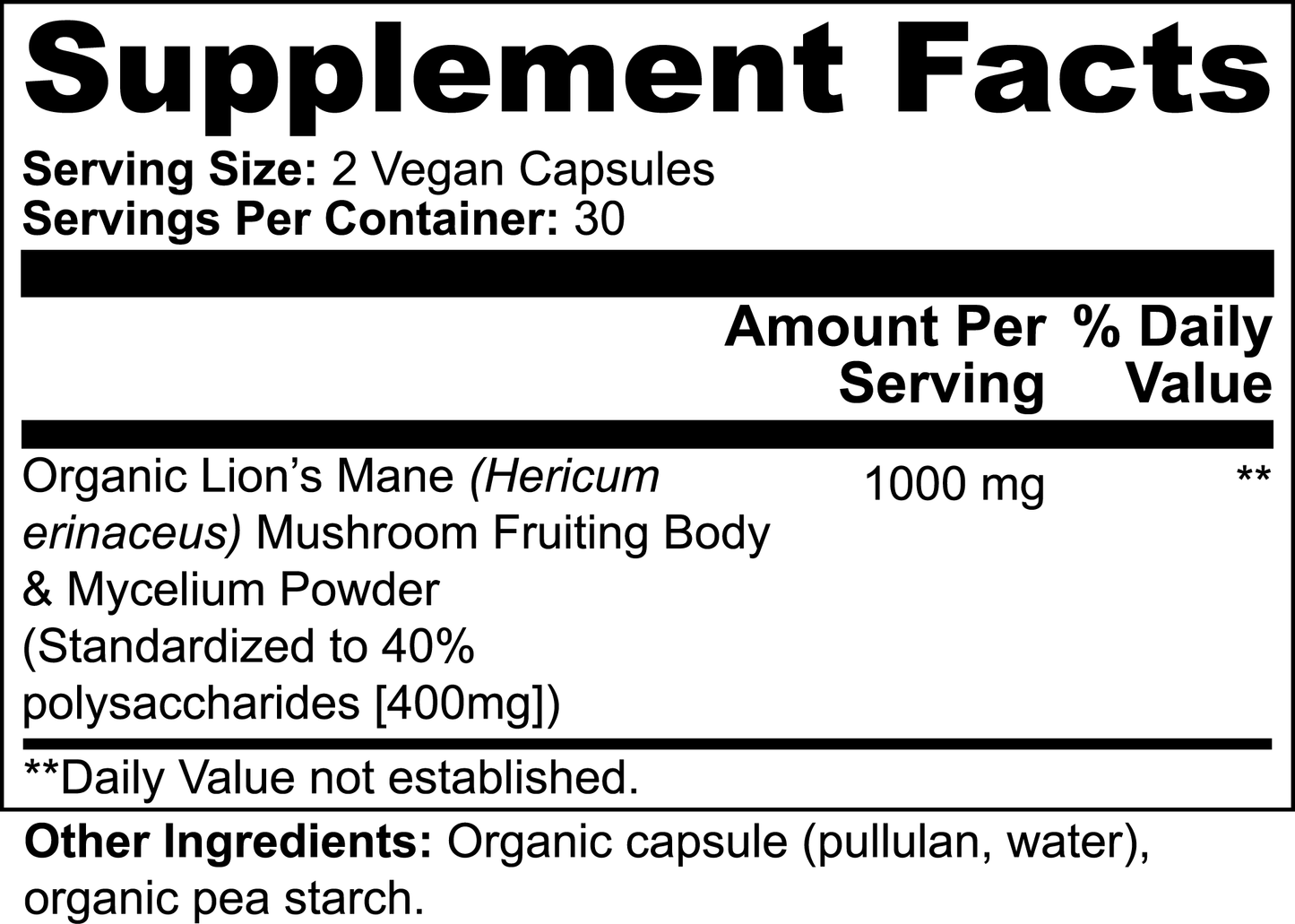 Highlighted benefits of NeuroBoost Lion’s Mane Complex, including memory support, mental clarity, and emotional well-being.