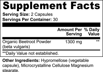 Nitro Boost organic beetroot supplement enhancing oxygen supply and improving athletic performance.