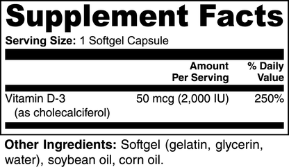 Hand holding a SunVital D3 softgel, illustrating ease of use and daily supplementation.