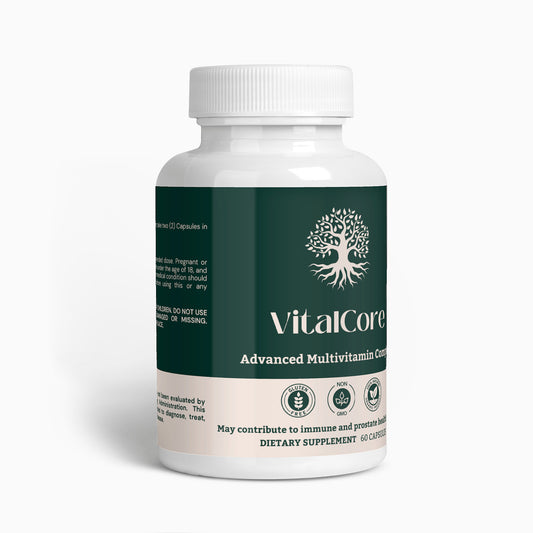 VitalCore Complete Multivitamin Capsules with Essential Vitamins and Minerals for Daily Health